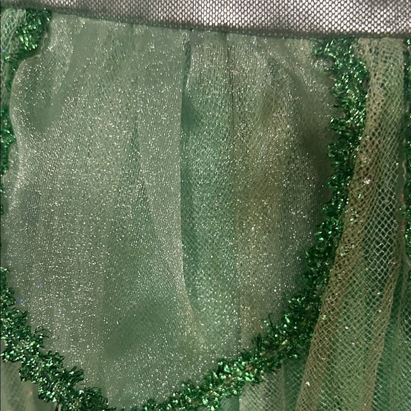 Vintage Disney Tinker Bell Sparkling Green Costume - Picture 11 of 11
